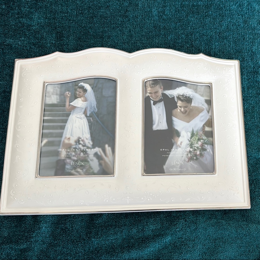 Lenox Cream Opal Innocence Picture Frame